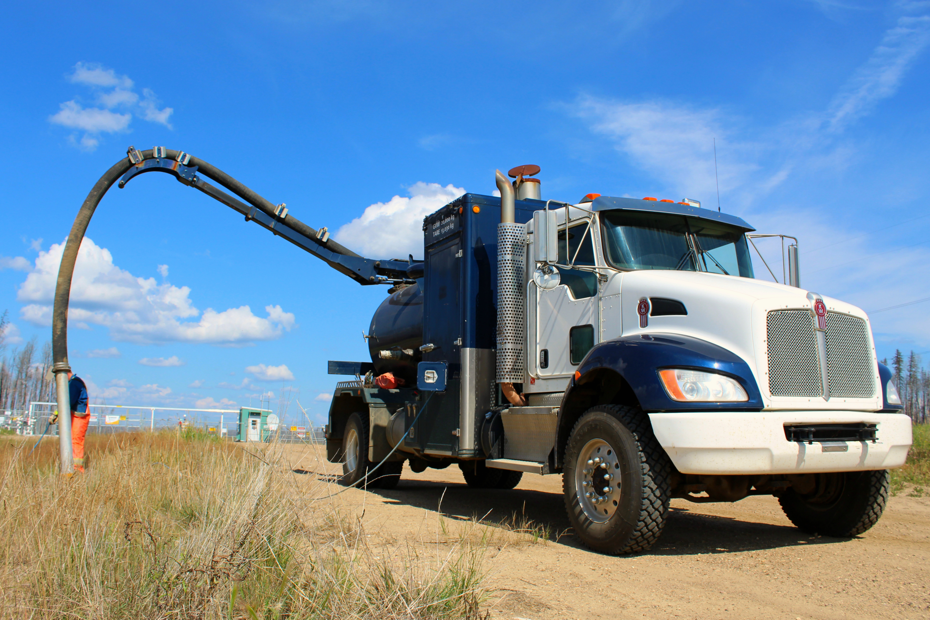 Single-Axle 4x4 Hydrovac Unit Edmonton, Alberta