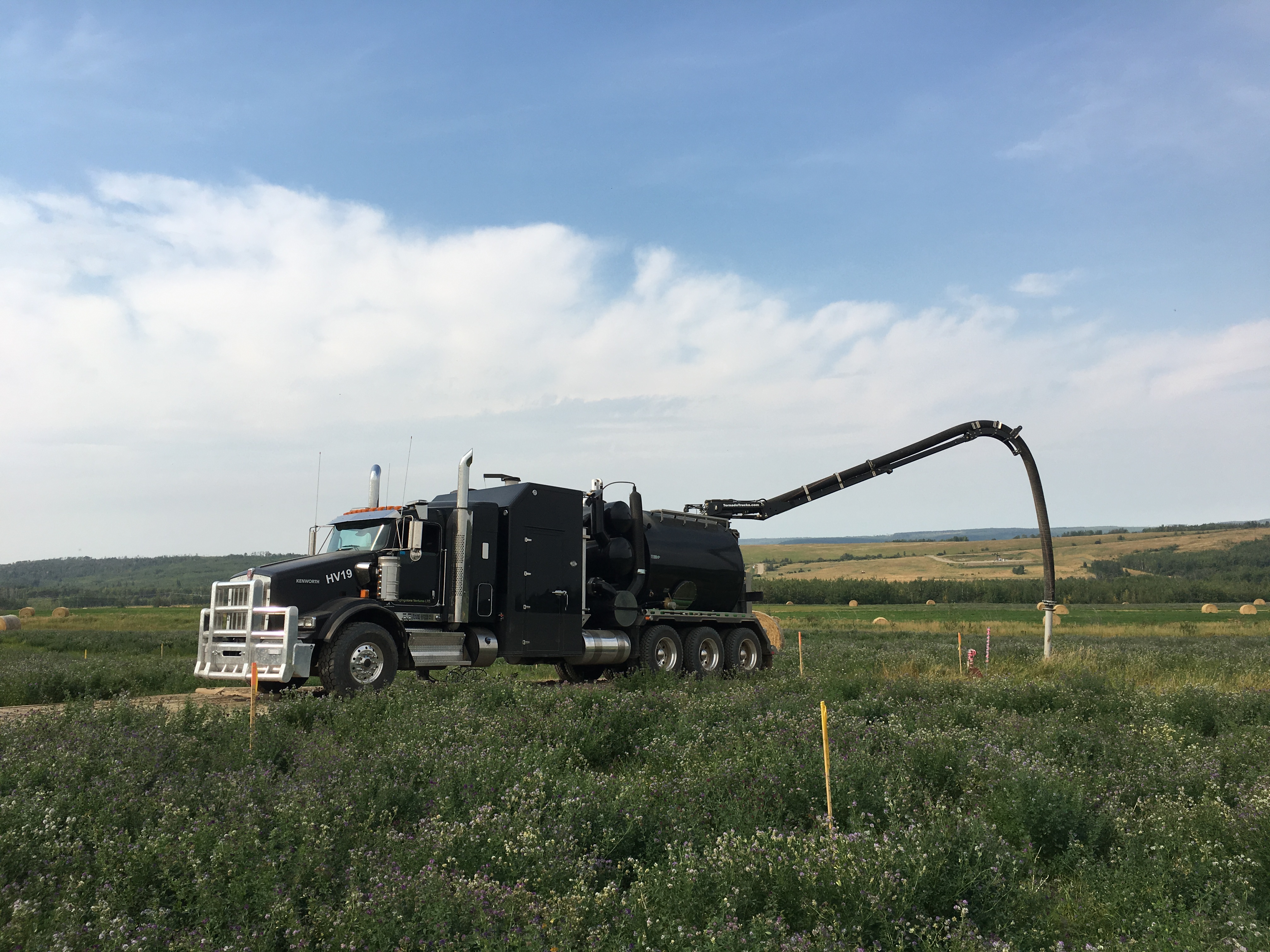 Tri-Axle Hydrovac Unit Edmonton, Alberta