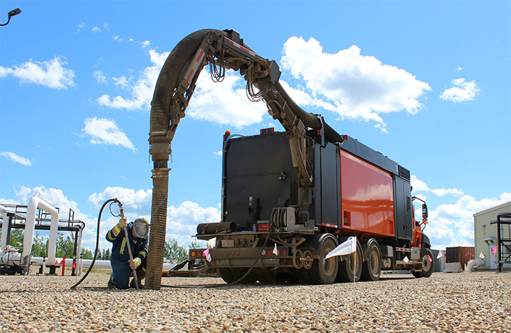 Canada air vac air excavator